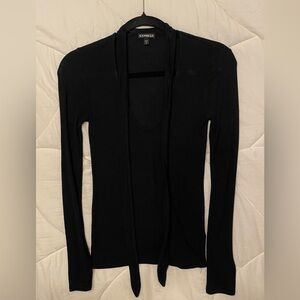 Express Black Long Sleeve Top
